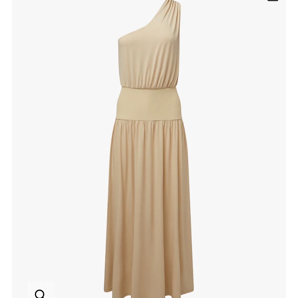 WeWoreWhat One Shoulder Maxi Dress